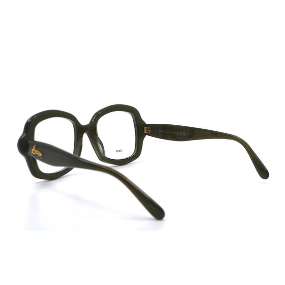 NEW LOEWE LW450066I 096 Eyeglasses – Green Acetate Frame Women – 100% Authentic - Picture 4 of 11